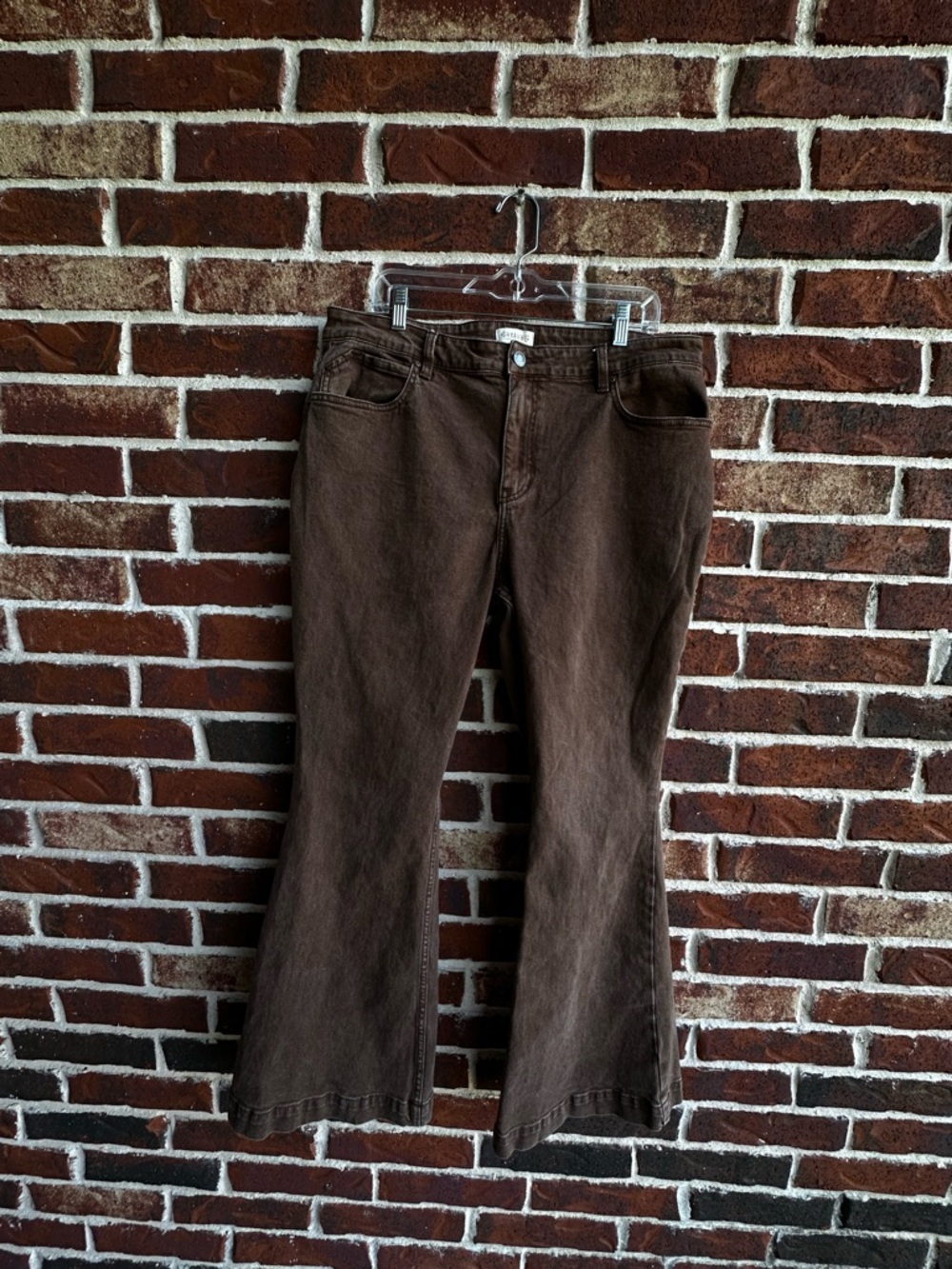 Shyanne Chocolate Brown Flare Jeans